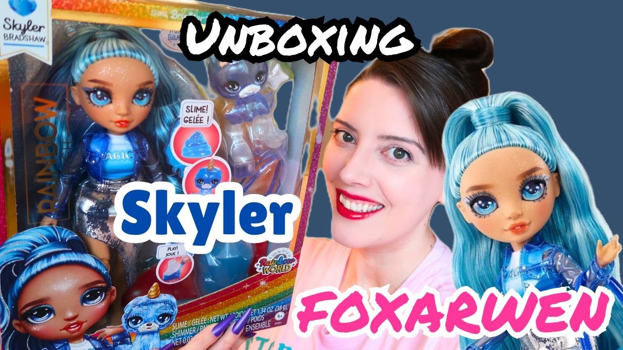 Slime Skyler/ Rainbow High/ Rainbow World/ Reboot/ Unboxing/ FoxArwen.