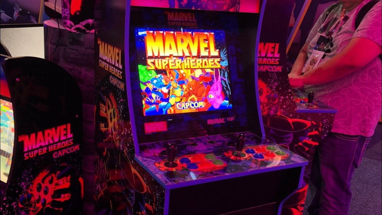 Arcade1Up Tmnt The Punisher Marvel Super Hero Games