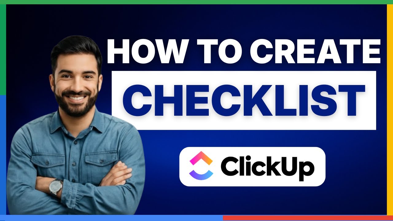 Как создать контрольный список в ClickUp [ПОЛНОЕ РУКОВОДСТВО]