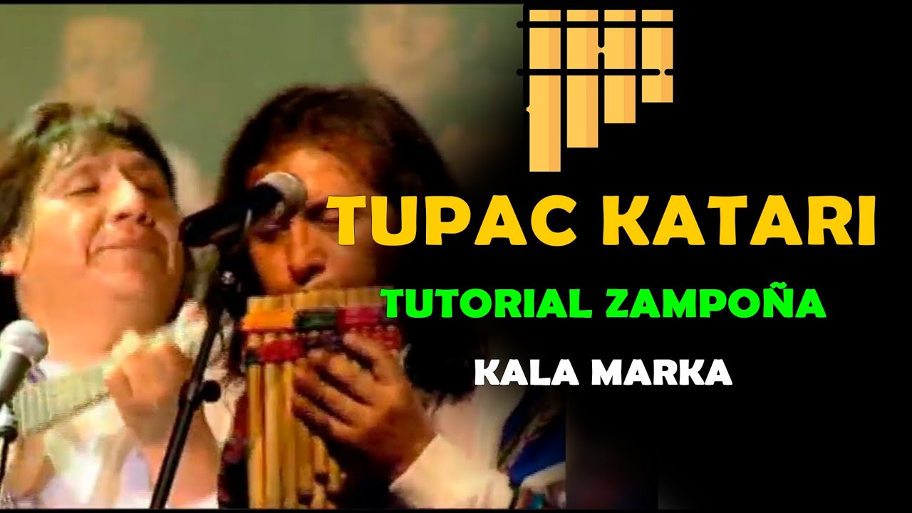 Cómo tocar Tupac Katari en zampoña (KalaMarka) | tutorial zmpoña | panflute cover
