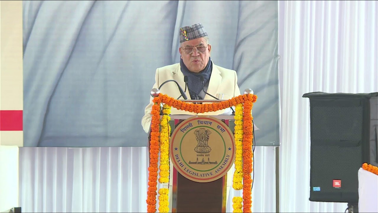 LIVE Unveiling Ceremony of Portraits : Delhi Legislative Assembly