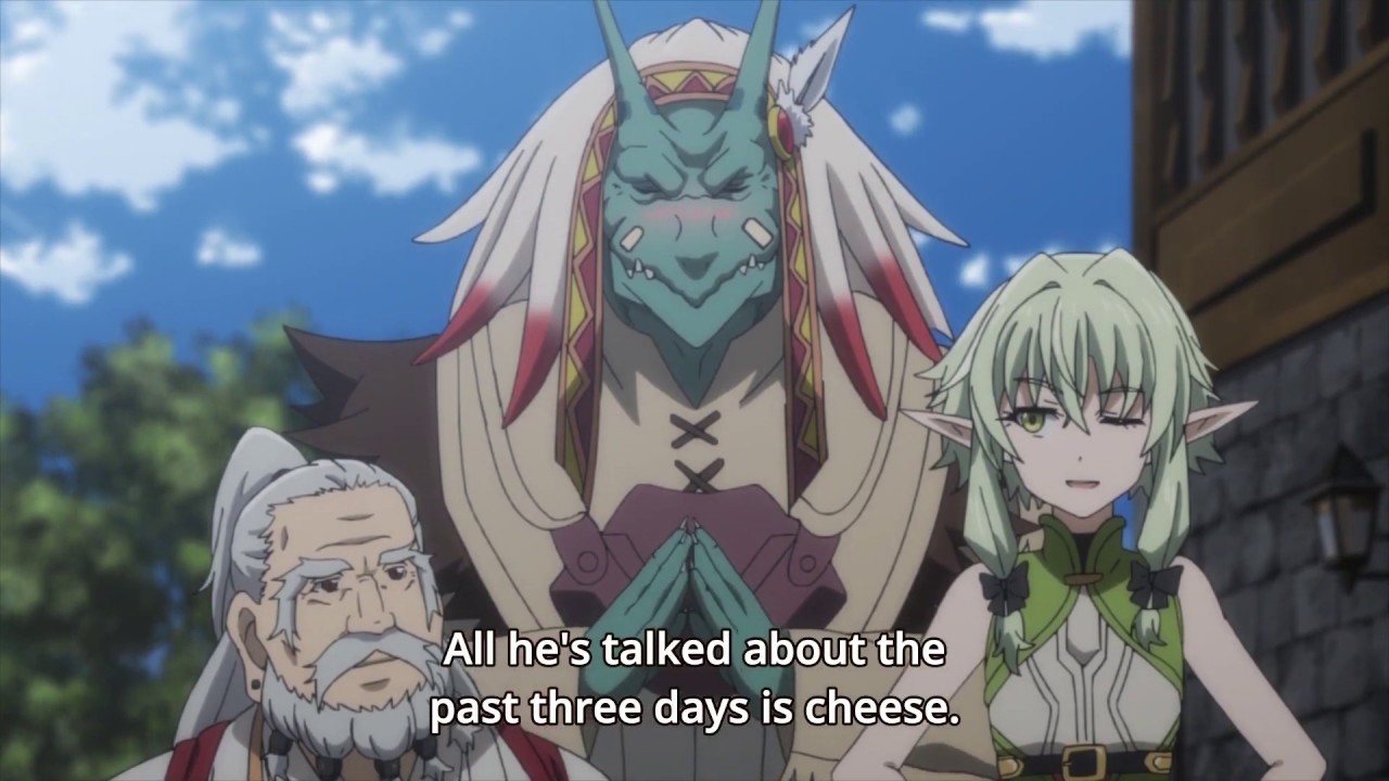 Goblin Slayer Shaman and Cheese