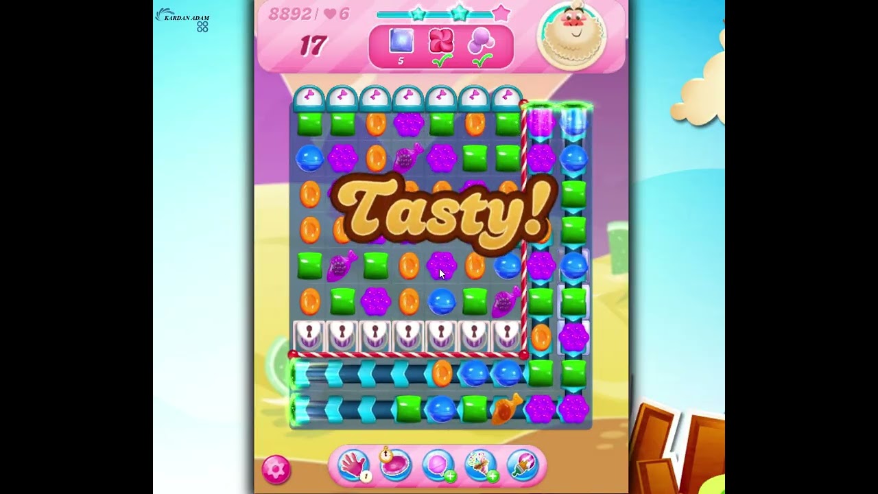 Candy Crush Saga Level 8892
