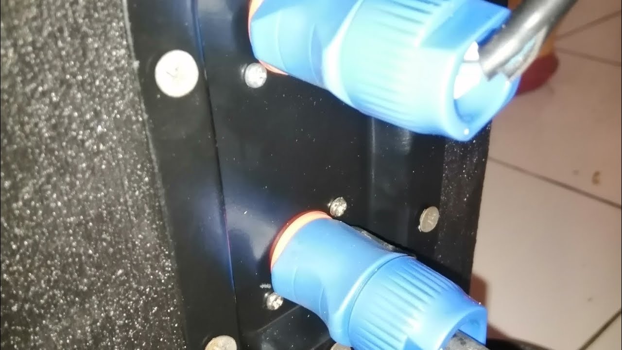 cara pasang speakon bagi PEMULA