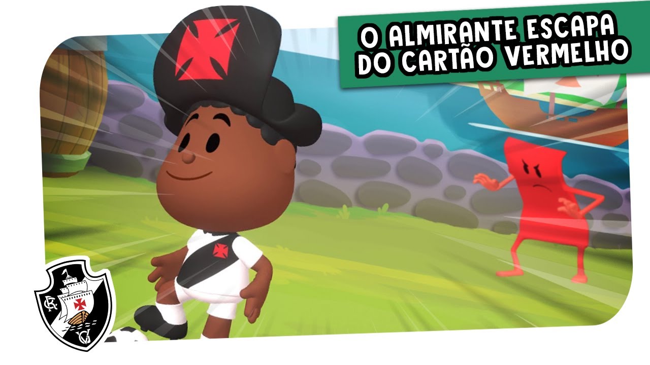 O Almirante escapa do cartão vermelho - Liga dos Mascotes - Vasco EP 03