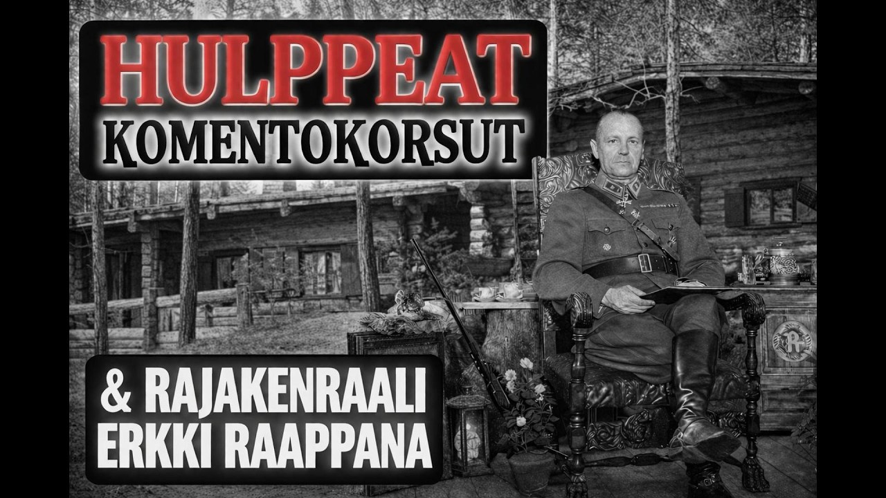 Komentokorsut & Rajakenraali Erkki Raappana | It&auml;rajan salaiset tukikohdat