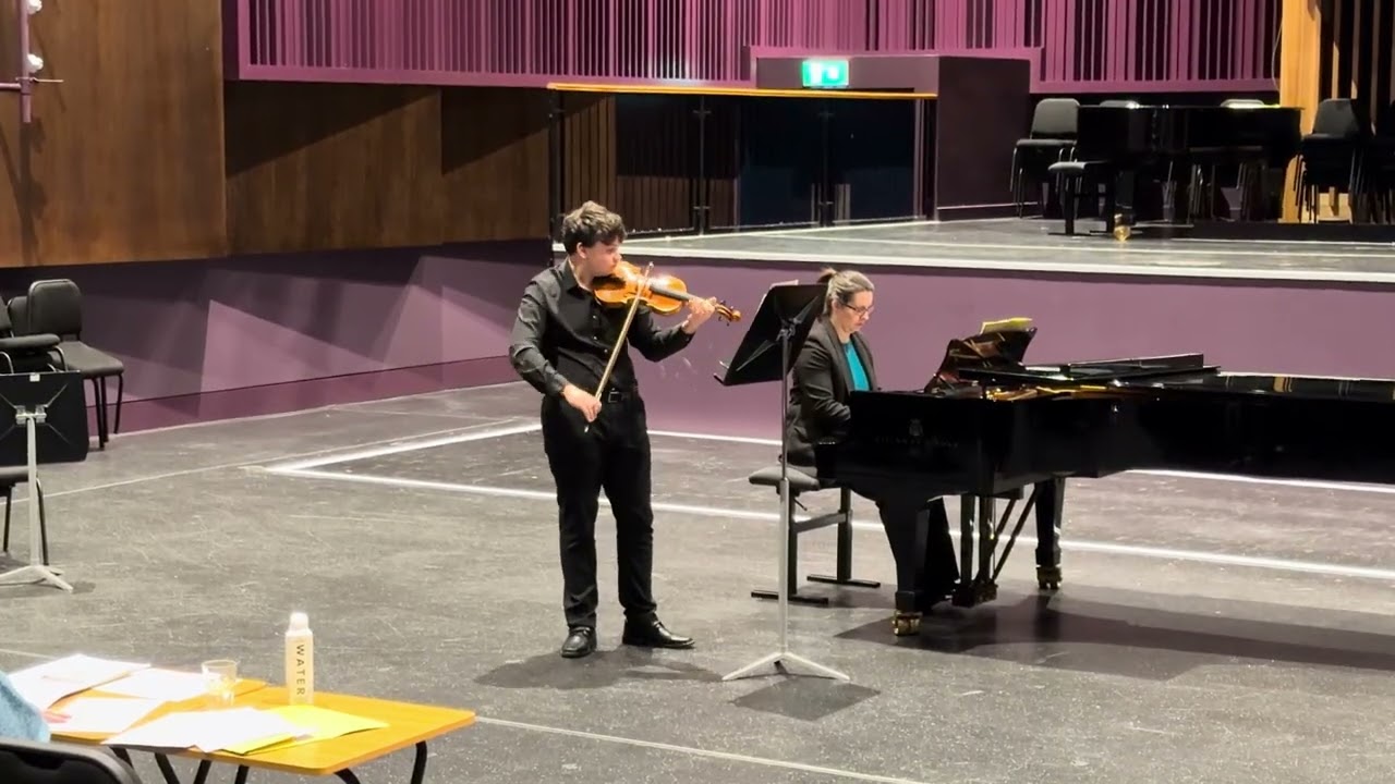 Mendelssohn Violin Concerto 1st movement, 17/1/2025 , Senior Concerto Competition CSM ,A .Iglody 