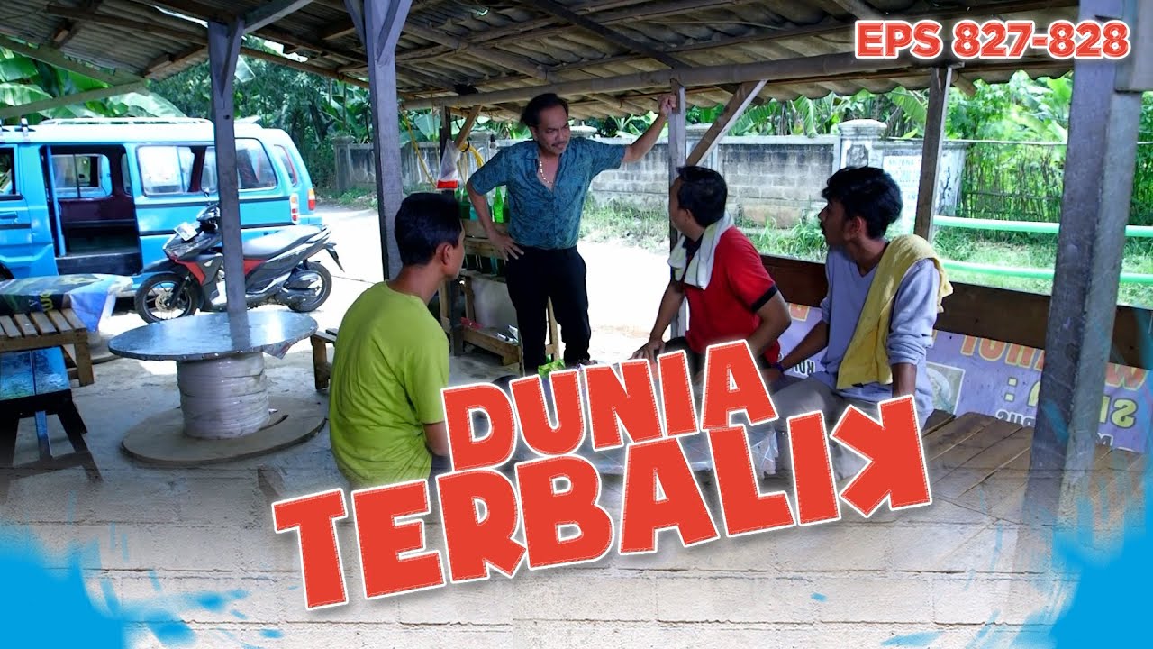 Ngapain Dadang Nyamperin Tongkrongan Sopir Angkot | DUNIA TERBALIK EPISODE 827-828 PART 3