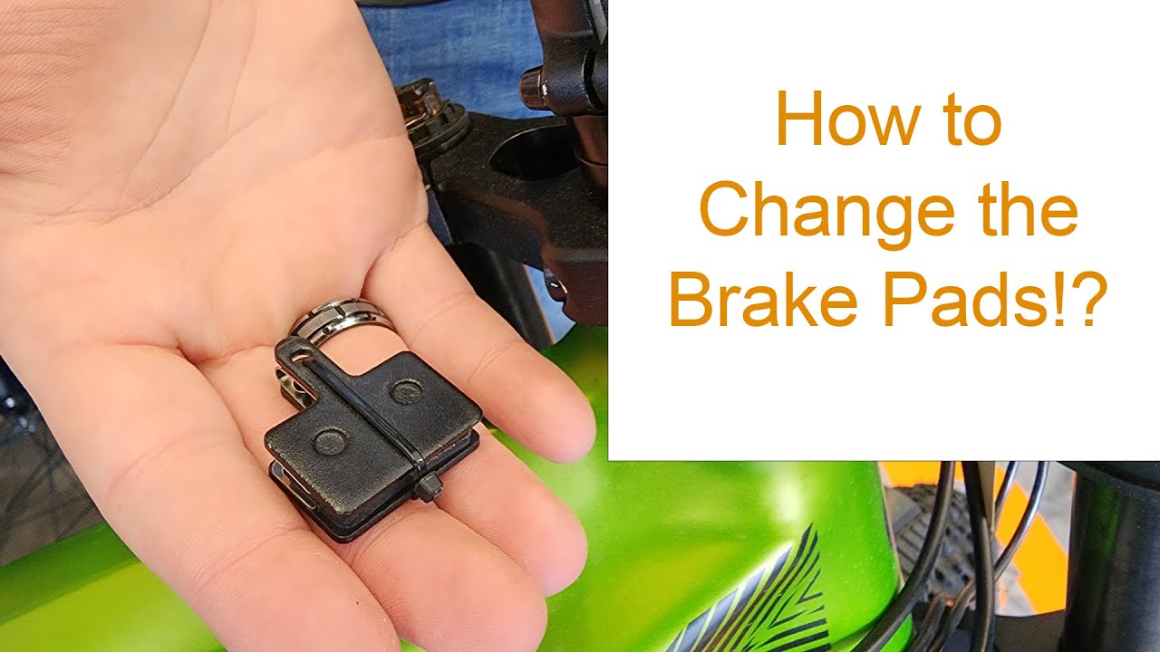 How To Change The Brake Pads On The Cyrusher Ranger Ebike