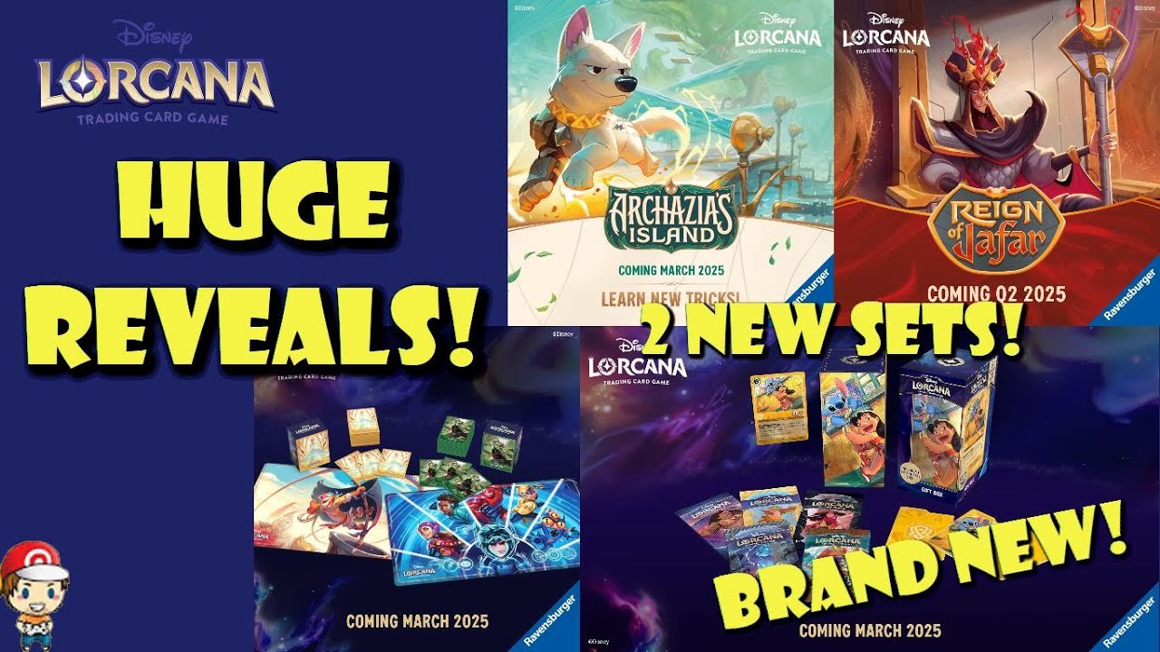 TWO New Sets! New Type of Product! Stunning Accessories! HUGE Reveals! (Disney Lorcana News)