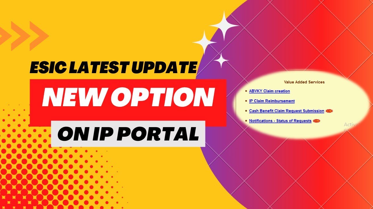 ESIC Latest New Option | How To Check Claim Status of ESIC Online?