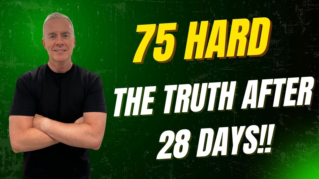 75 Hard   The Truth After 28 Days!!  #75hardchallenge #fitness #transformation #selfimprovement
