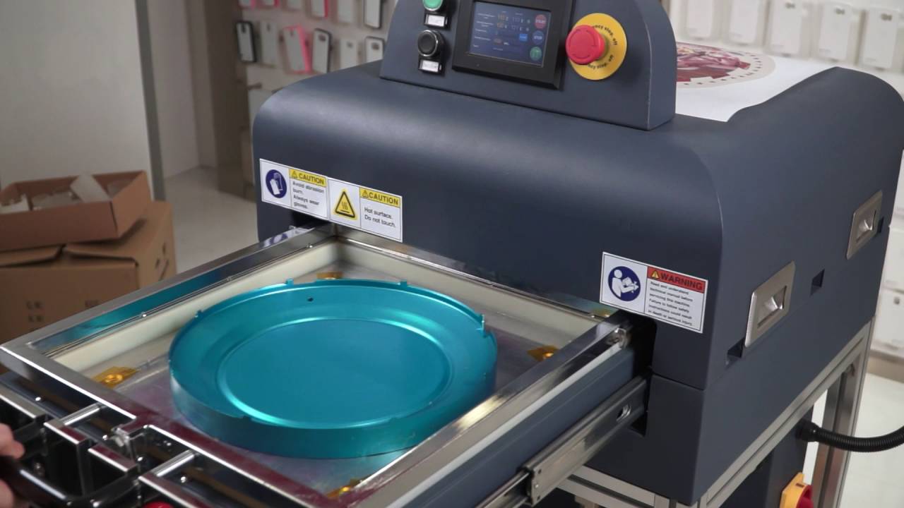 3D Sublimation on 12 Inches Polymer Plate