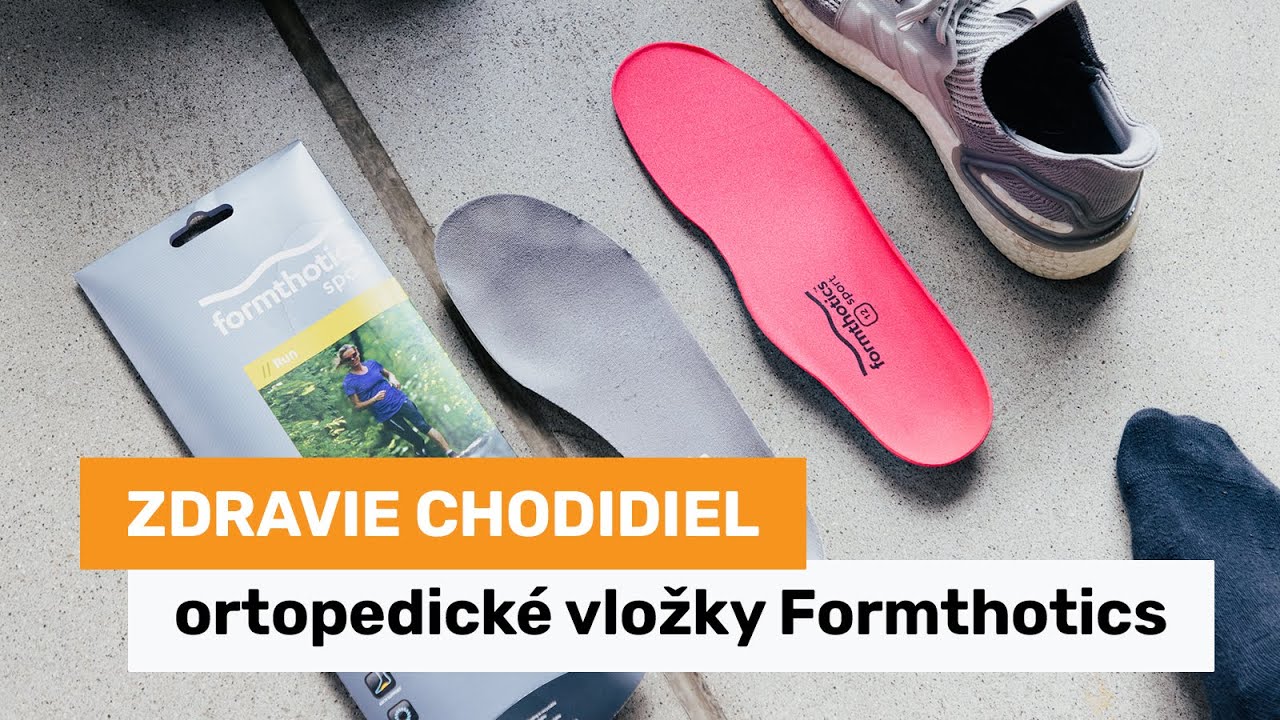 Zdravie chodidiel - ortopedické vložky Formthotics