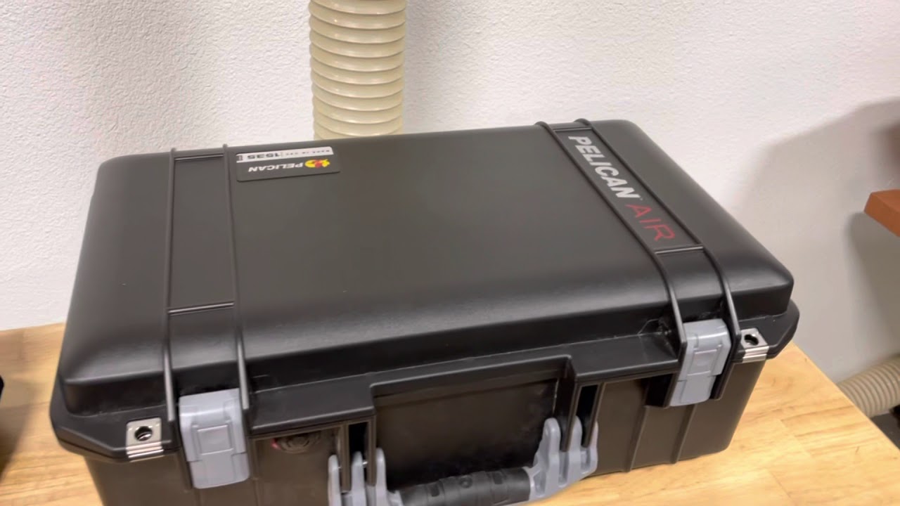 Pelican Air 1535 case vs 1510 (I finally bought a real tool box!) No Foam