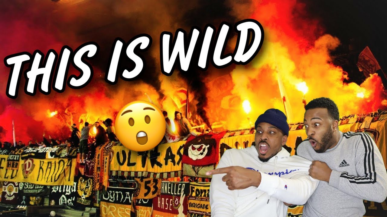 AMERICAN BROTHERS REACTS TO DYNAMO DRESDEN ULTRAS | K-BLOCK | GERMANY - BEST MOMENTS!