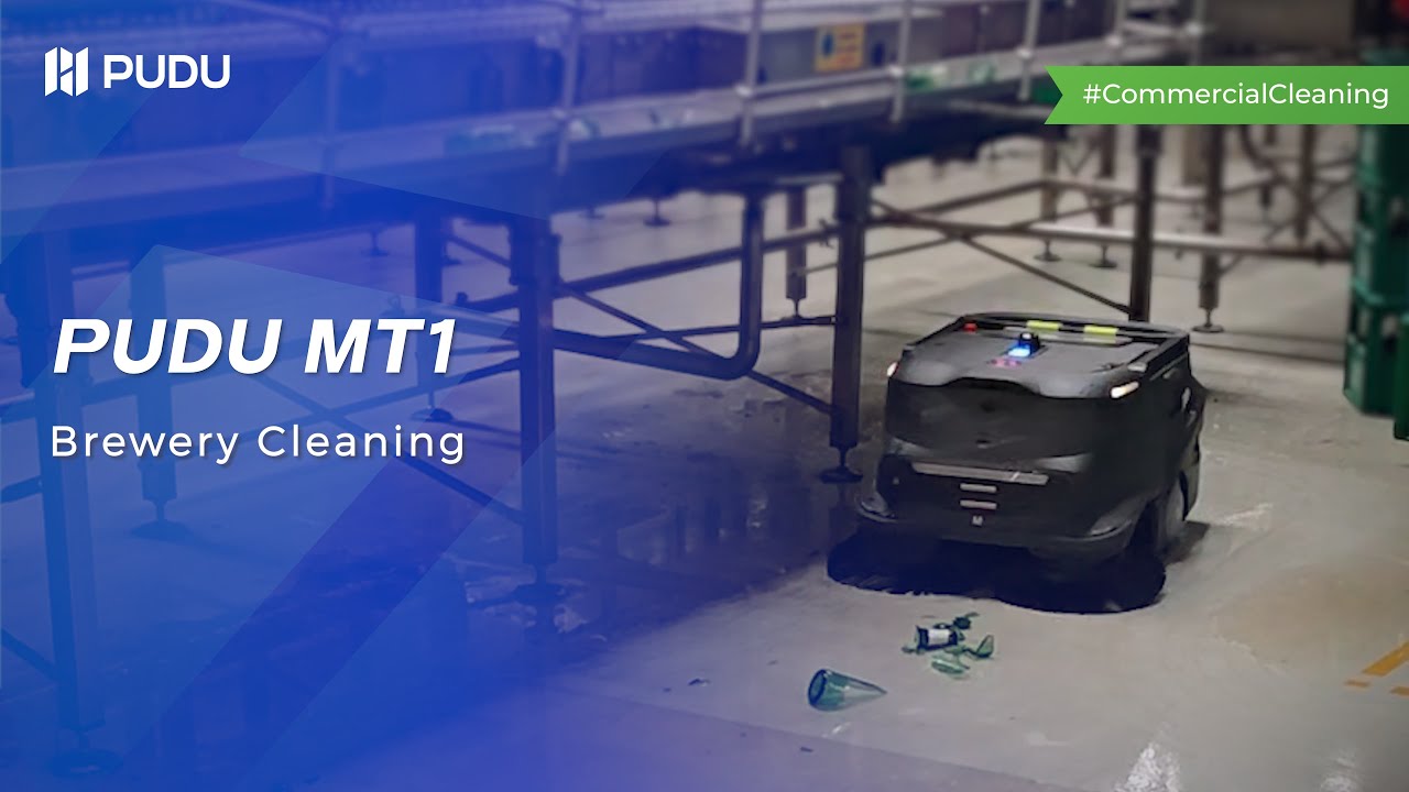 PUDU MT1: Brewery Cleaning