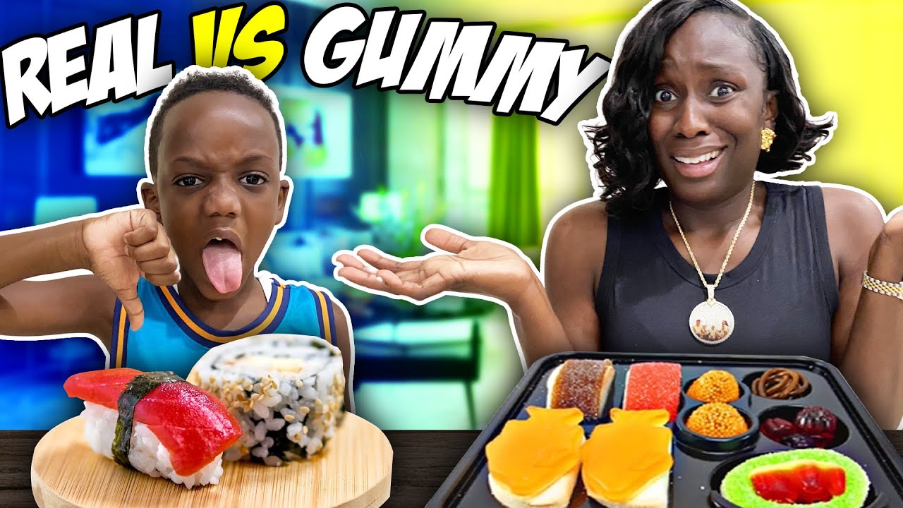 МАРМЕЛАДНЫЕ СУШИ VS НАСТОЯЩИЕ СУШИ