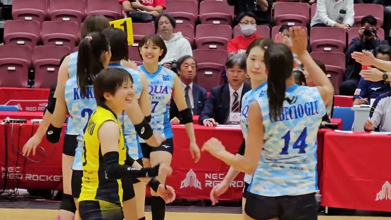 Vリーグ KUROBEアクアフェアリーズ　佐藤彩乃　選手