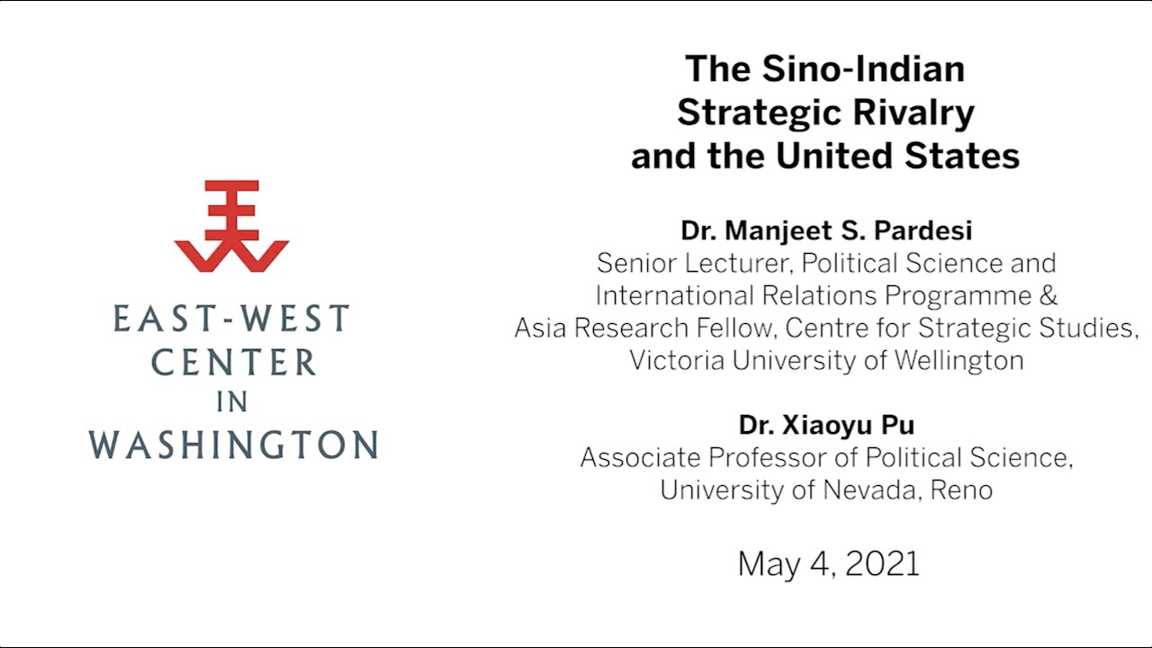 The Sino-Indian Strategic Rivalry and the United States