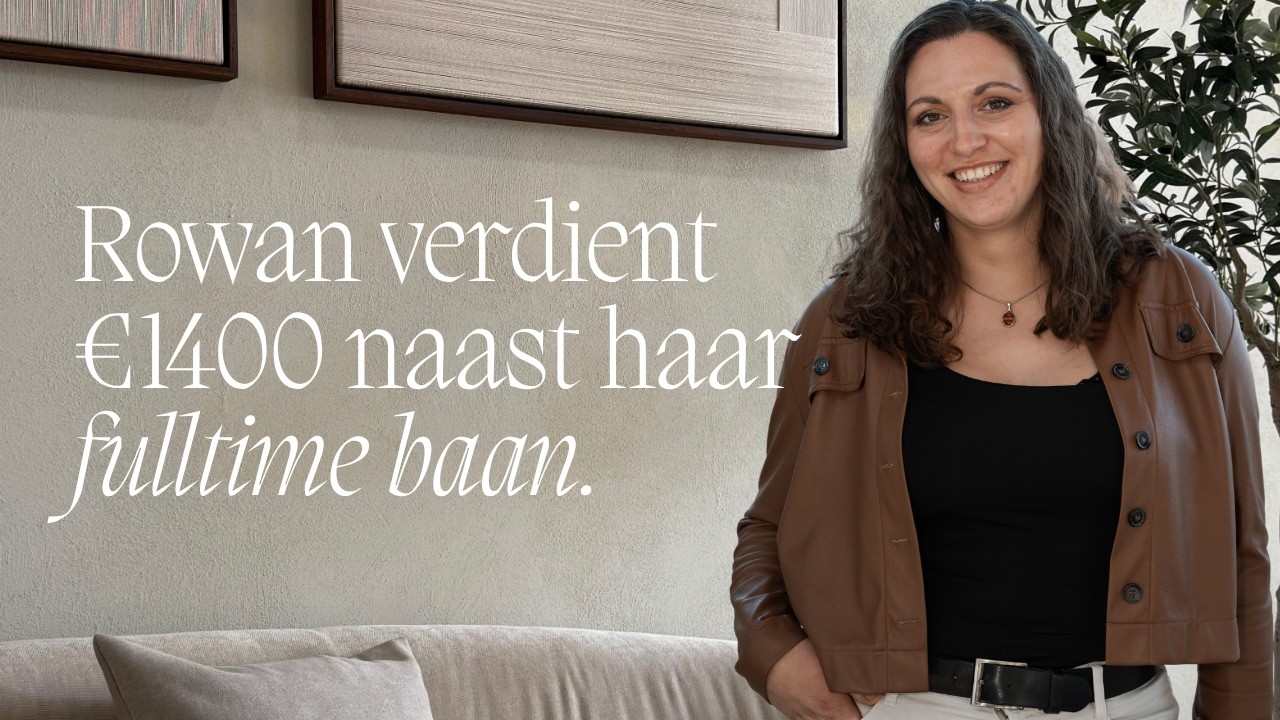 Rowan (32) | Werkt naast haar baan in loondienst ook voor haar opdrachtgevers als Appointment Setter