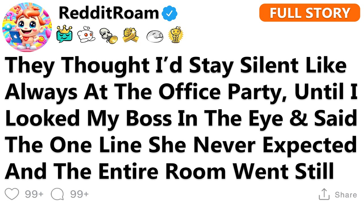 I Was Always The Quiet, Reliable Employee Until That Office Party Night, When I Finally Spoke Up...