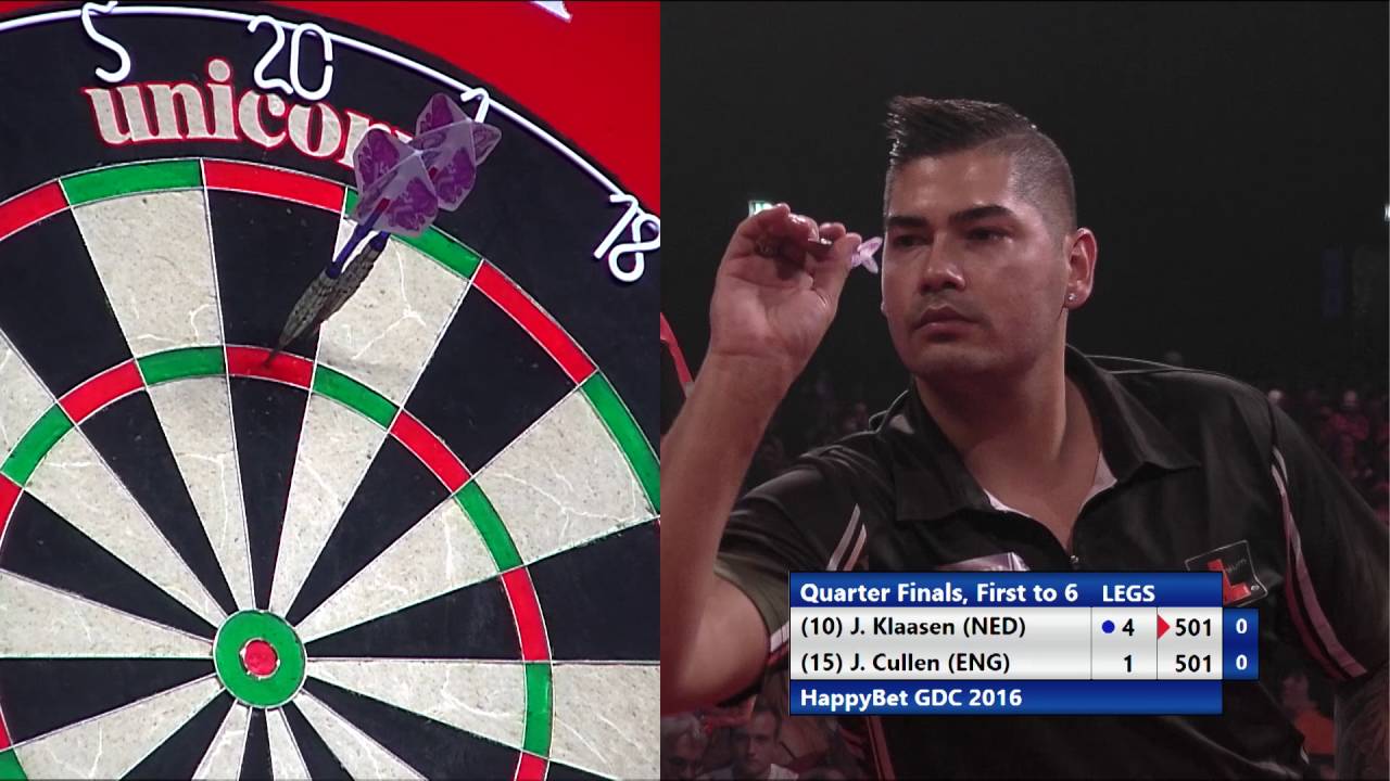 HappyBet German Darts Championship 2016 - Quarter-Finals - Jelle Klaasen v Joe Cullen