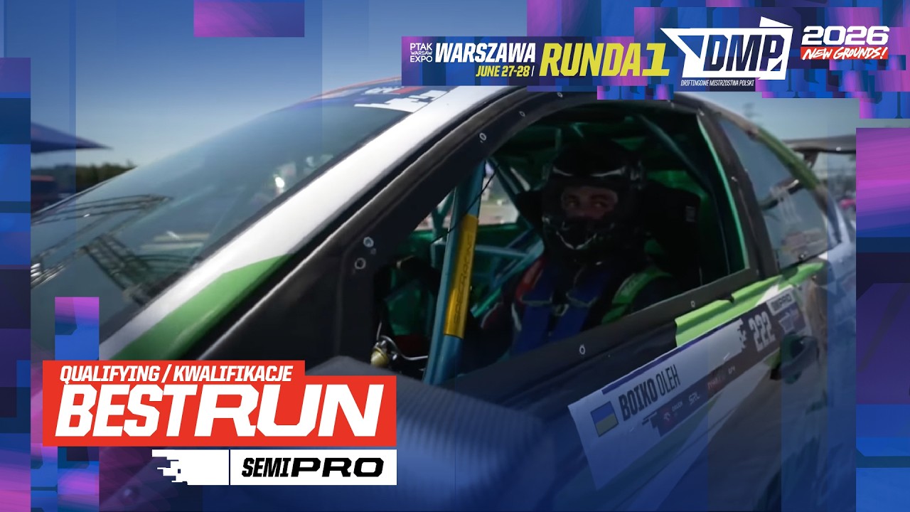 QUALIFYING BEST RUN SEMI-PRO CLASS 🔥 PTAK Warsaw EXPO, RND1 DMP 2026