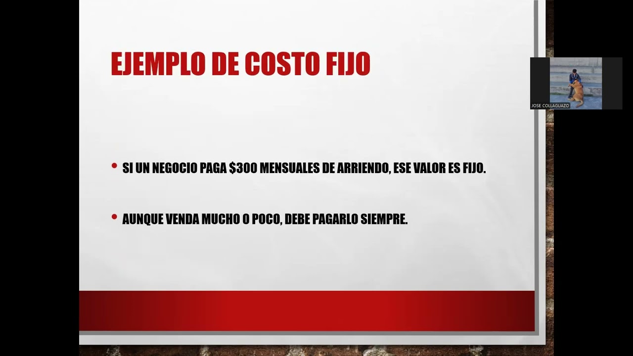 COSTOS Y GASTOS