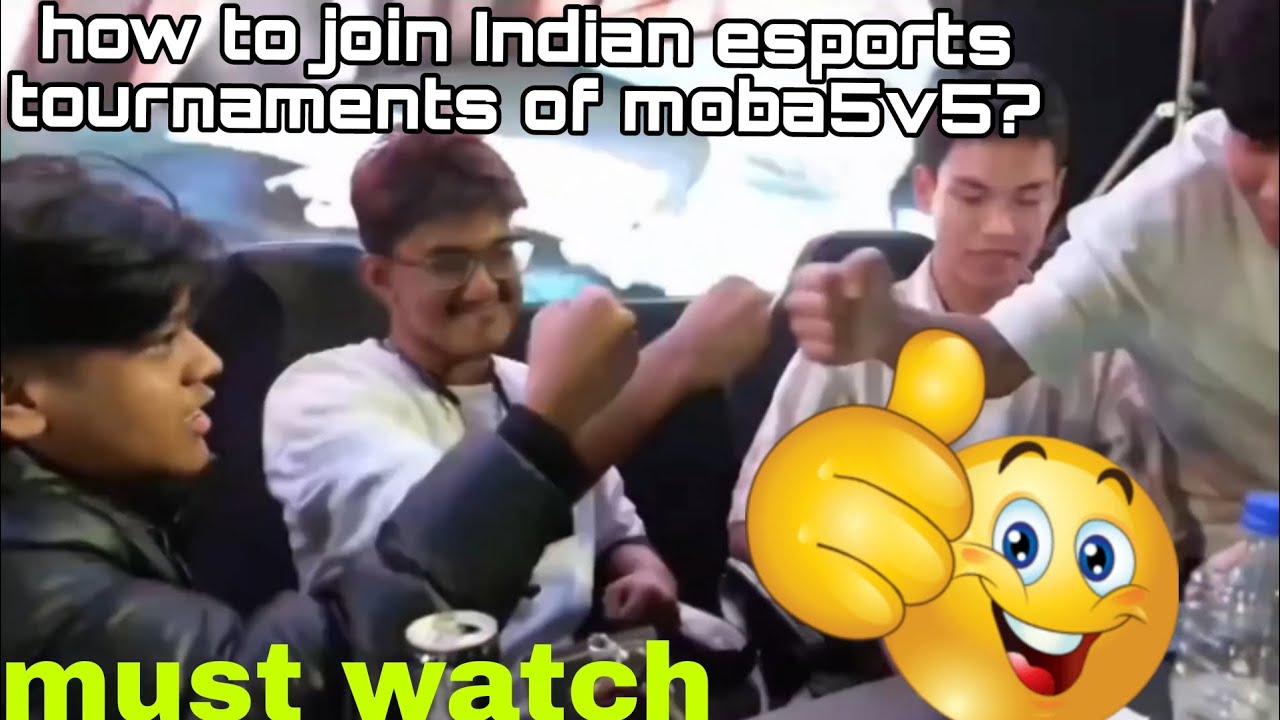 HOW TO JOIN INDIAN MOBA5V5 ESPORTS TOURNAMENTS ? 