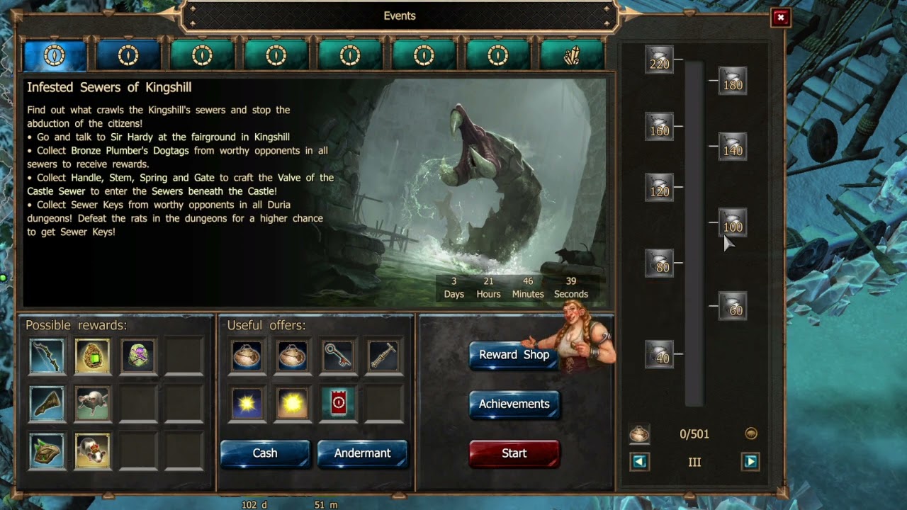 Infested Sewers of Kingshill V - Progress Bar 3
