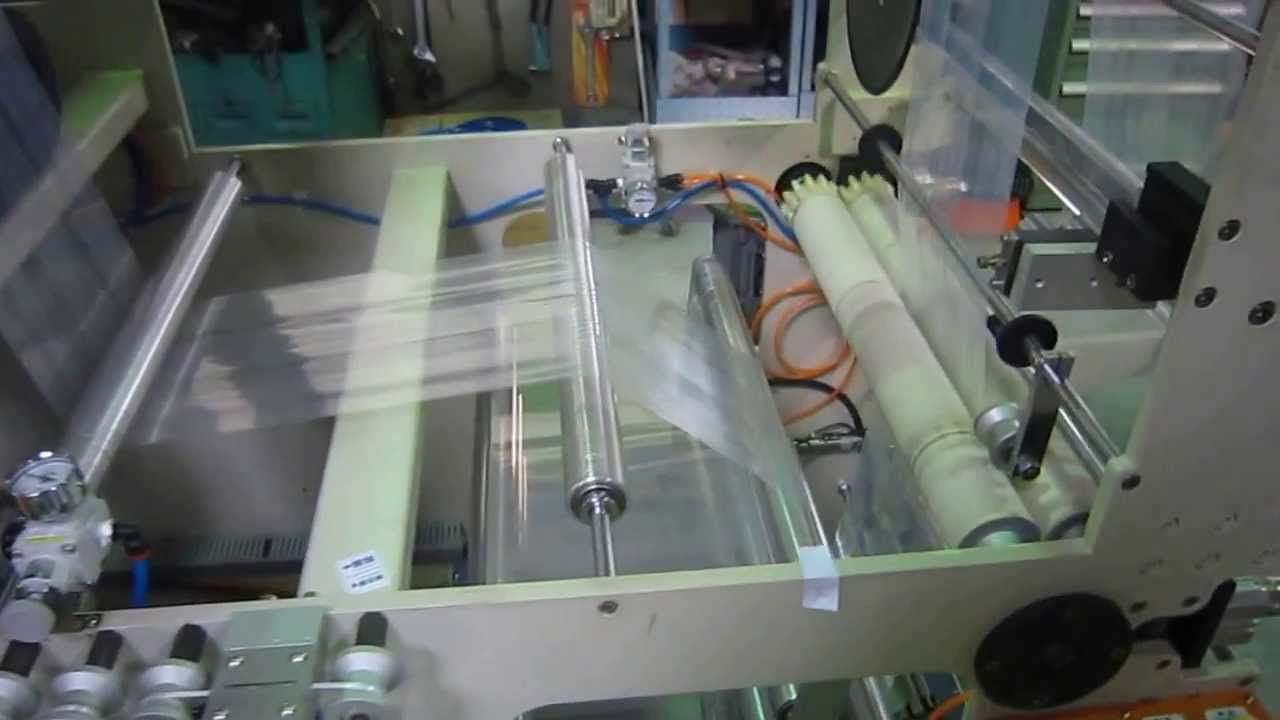 IZBH zipper bag attachment seal and cut bag making machine