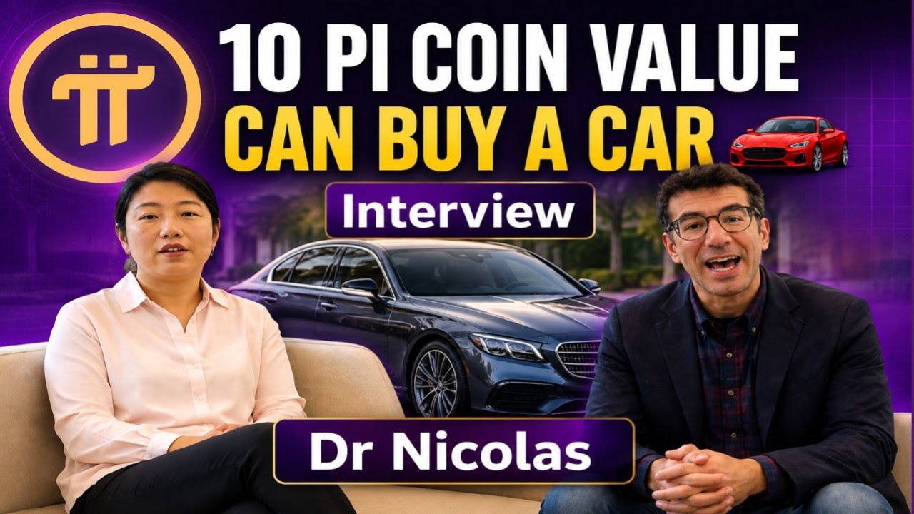 DR NICOLAS Kokkalis Interview Can 10 PI coins be used to buy a Car 🚗