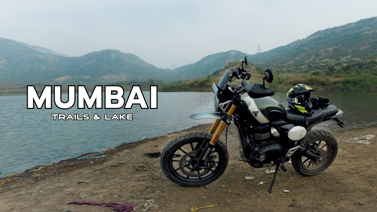 Cinematic POV of Sunday Ride #triumphscrambler #adventure #silentvlog