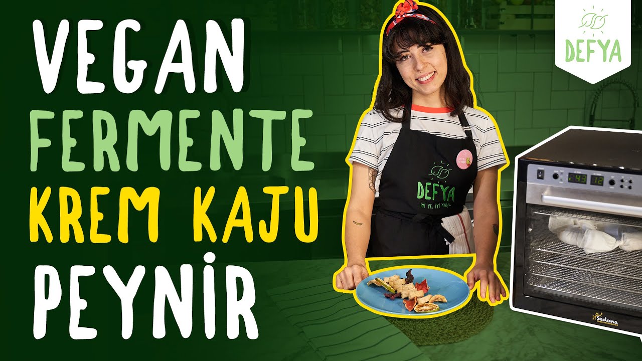 Vegan Fermante Krem Kaju Peyniri Tarifi | Ceyda Artun İle Sağlıklı Reçeteler