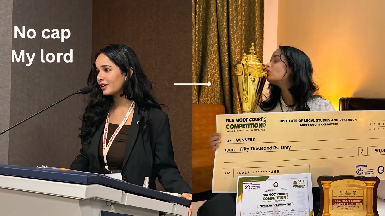 My First Moot Court Competition and Winning IT!
