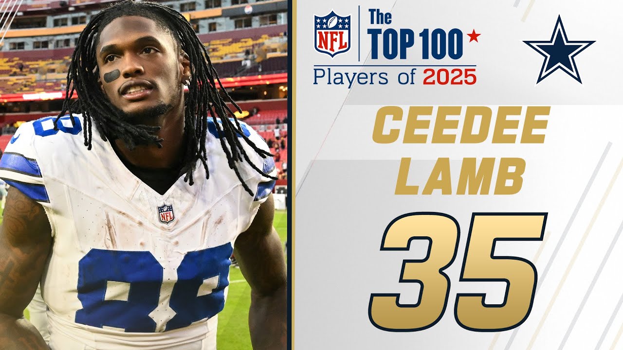 35: CeeDee Lamb (WR, Cowboys) | Top 100 Players of 2025