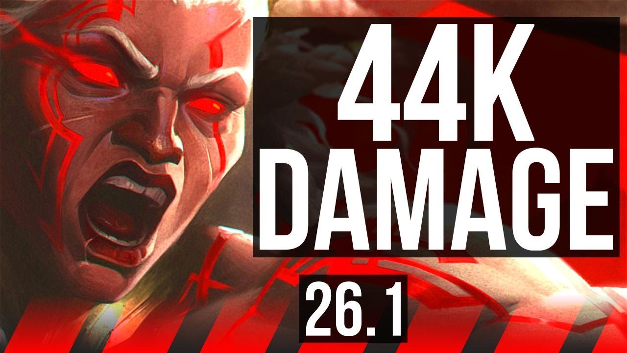 AMBESSA vs MORDEKAISER (TOP) | 44K damage | KR Master | 26.1