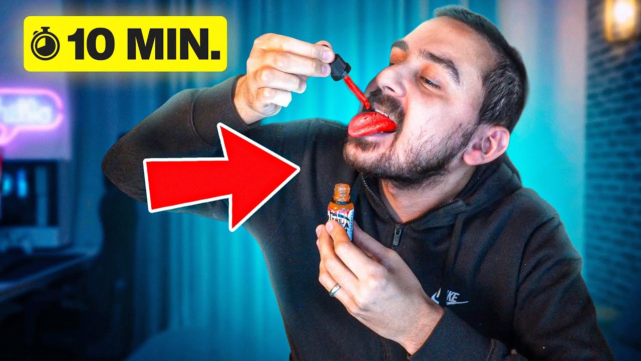PERMA BANN INNERHALB 10 MINUTEN SONST SCHÄRFSTE CHILISAUCE DER WELT 🌶️🔥