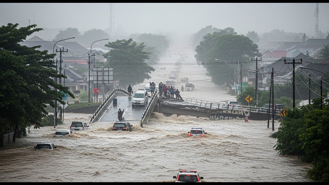 DETIK-DETIK Pantura Situbondo Tenggelam! Banjir Besar Terjang Besuki–Banyuglugur