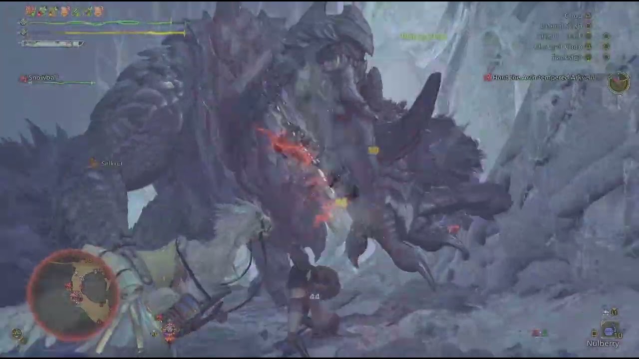 MH: Wilds SnS / AT Arkveld Solo