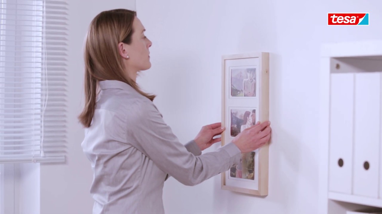 tesa® Powerstrips Bildekrok – det smarte valget til opphenging av bilder uten å skade veggen