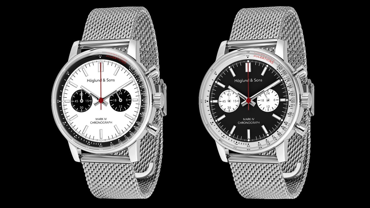НОВЫЙ ВЫПУСК ЧАСОВ: Seiko Powered Höglund & Sons Mark IV Chronograph