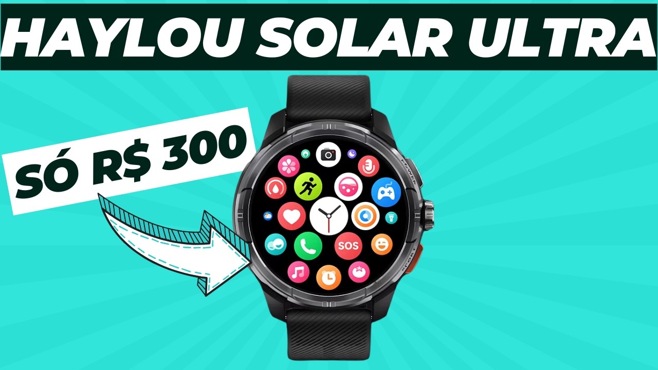 O Segredo do HAYLOU SOLAR ULTRA: Custo Benefício INACREDITÁVEL!