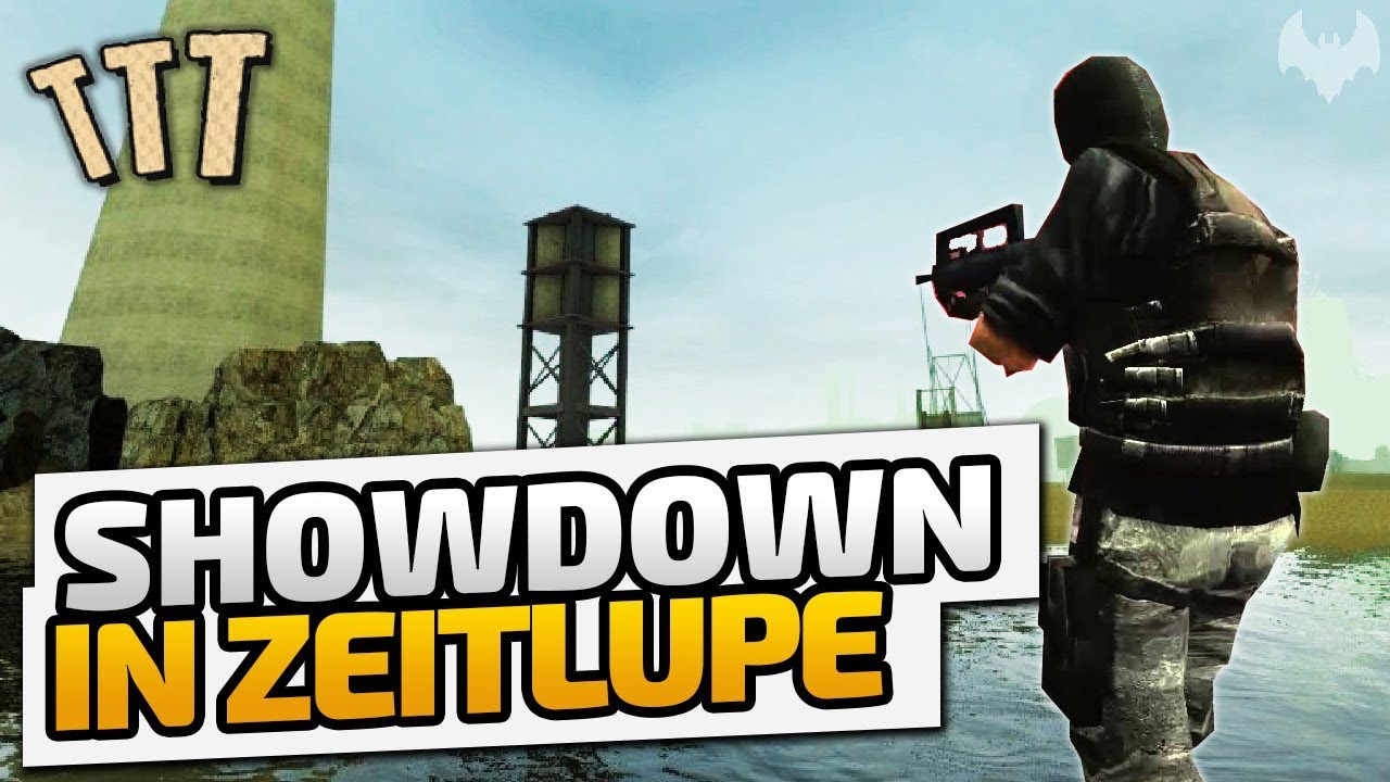 Showdown in Zeitlupe - ♠ Trouble in Terrorist Town ♠ - Let's Play TTT - Dhalucard