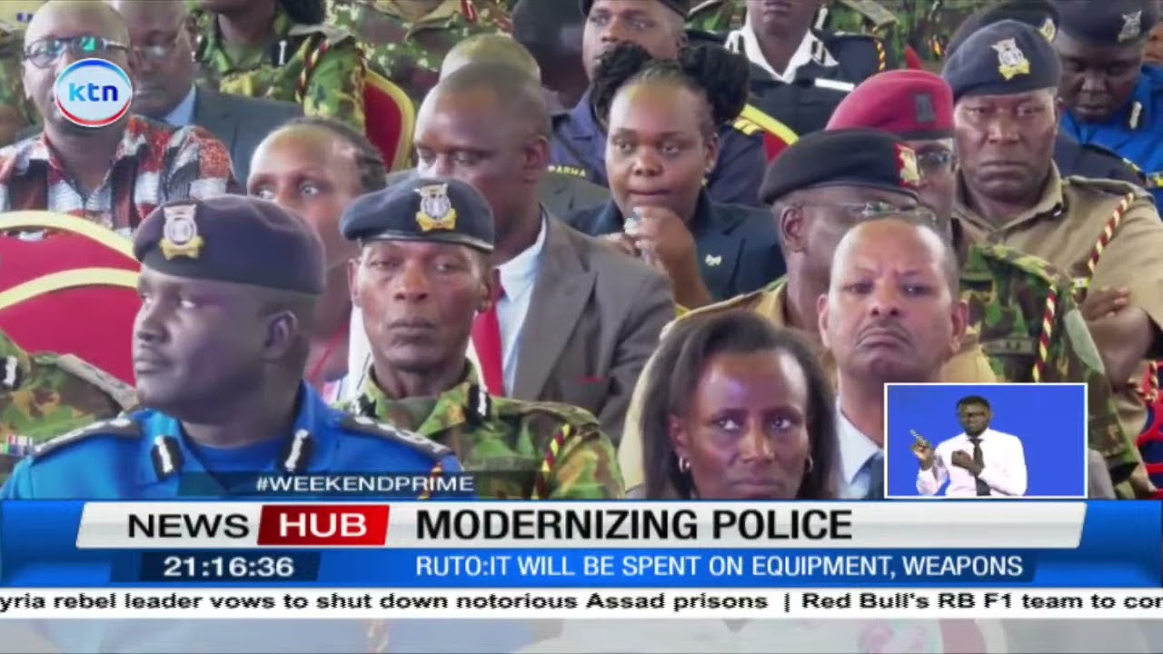 Government to modernise the national police service