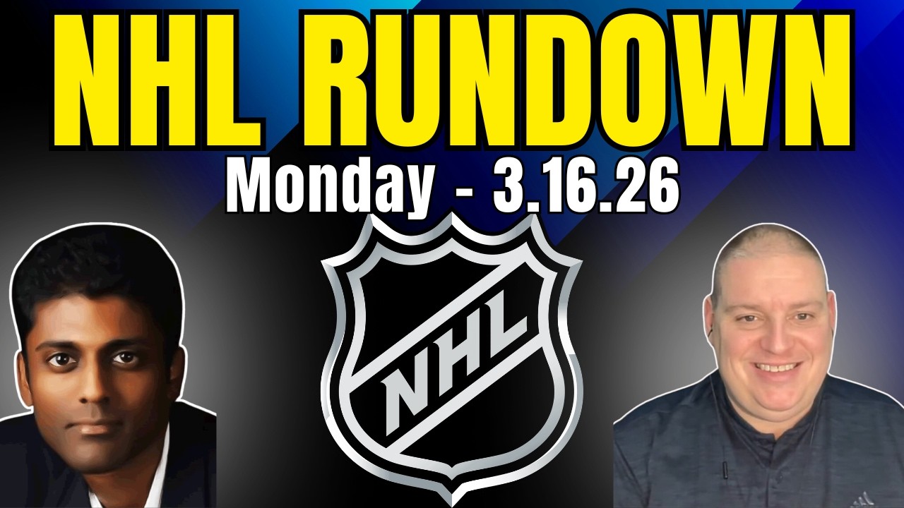Monday NHL Picks - 3/16/26 l Craig Trapp & Indiana Cowboys NHL Betting Picks & Predictions