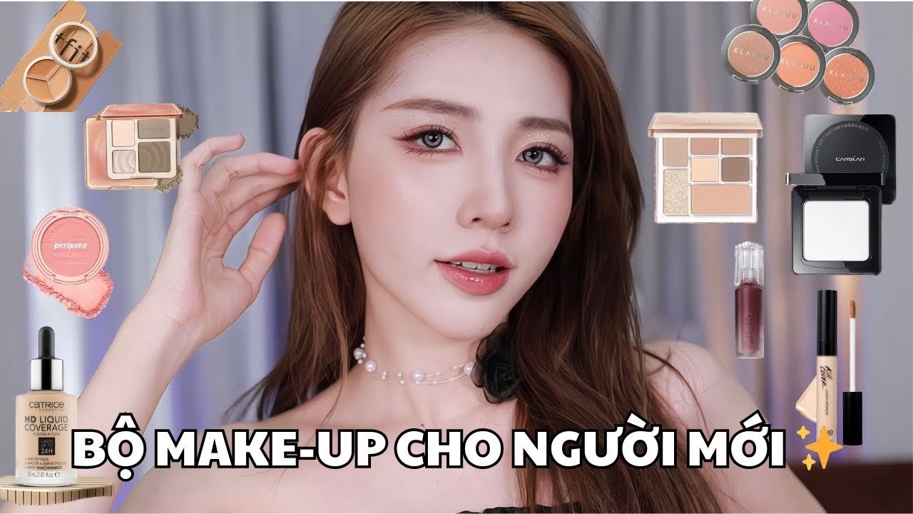 TỰ HỌC MAKEUP | Bộ makeup cơ bản lý tưởng nhất cho người mới ! Đẹp nhưng phải chất lượng !
