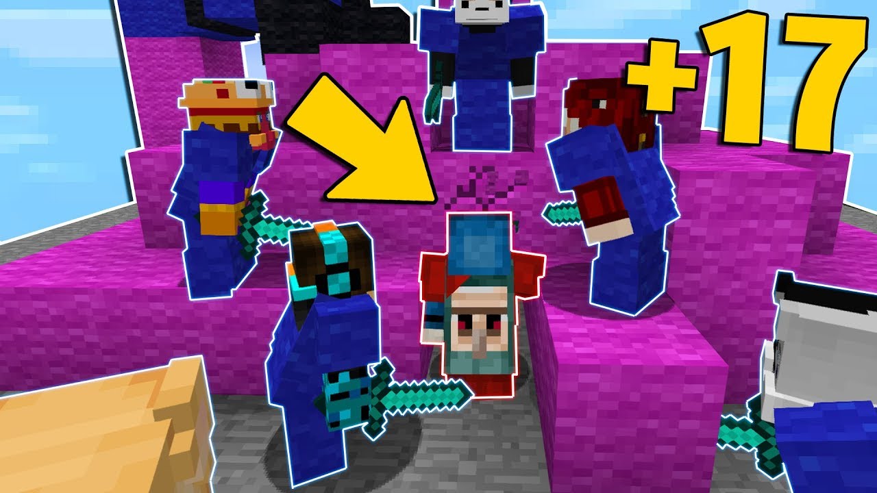 HO FATTO VINCERE LA MIA SQUADRA NELLE BEDWARS 40VS40