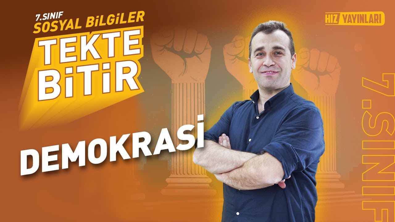 TEKTE BİTİR - 7. SINIF SOSYAL BİLGİLER : Demokrasi